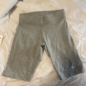 Nike sweatpants and biker shorts